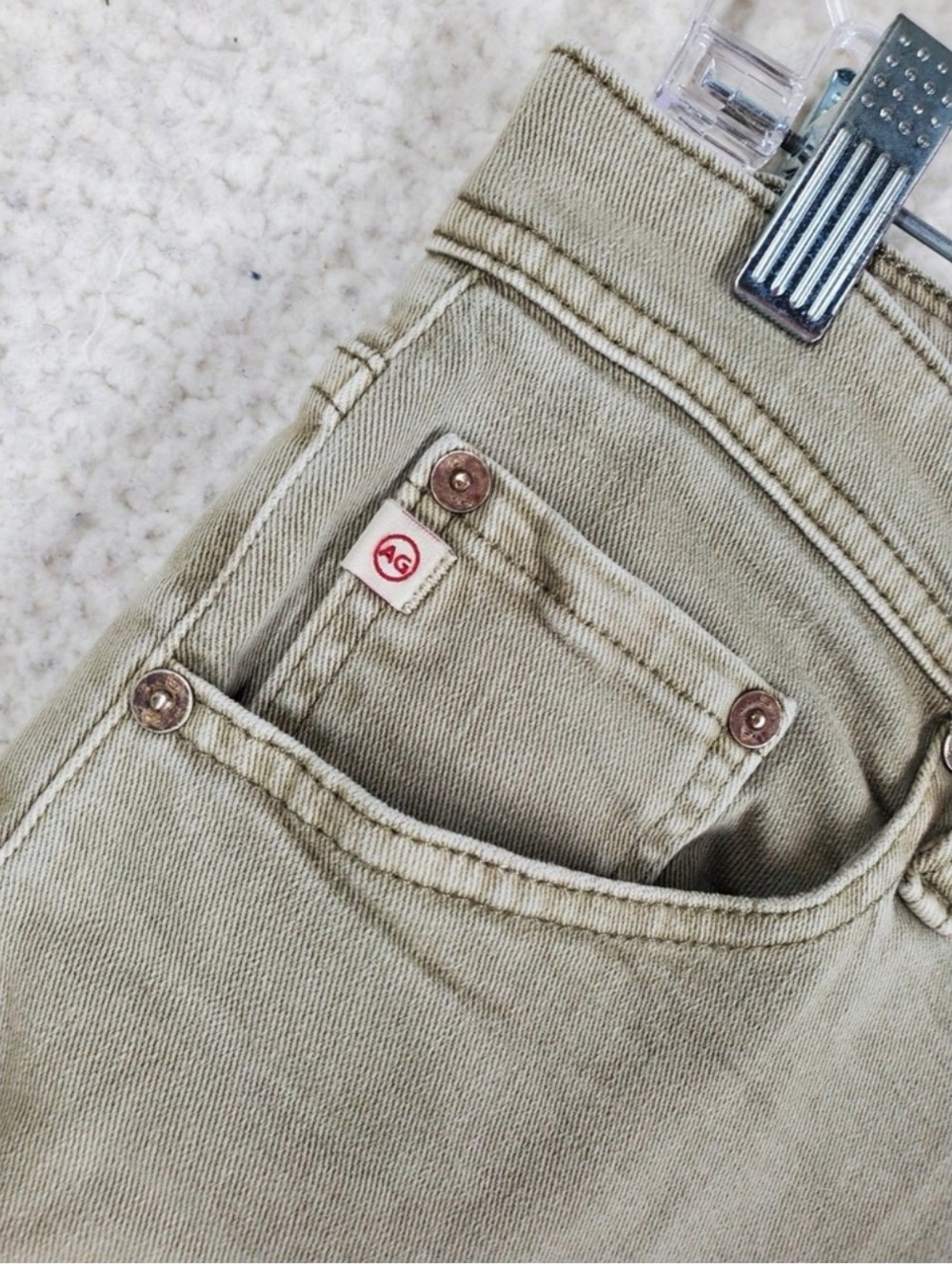 AG Adriano Tellis jeans men’s 32x33 (actual 32x30) Sage Green